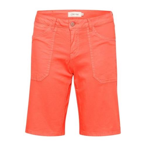 Cream Crann Twill Shorts- Coco Fit Shorts Knickers 10612270 Hot 