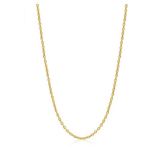 Men's Gold Cable Chain