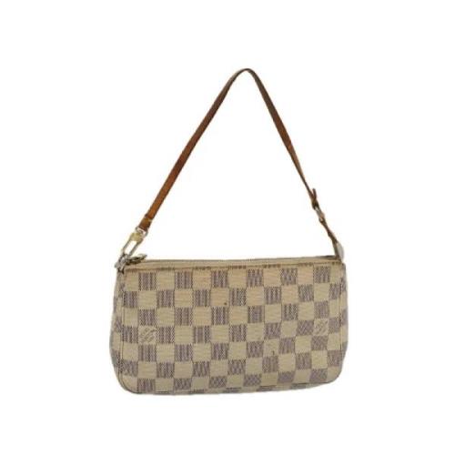 Pre-owned Canvas louis-vuitton-tasker