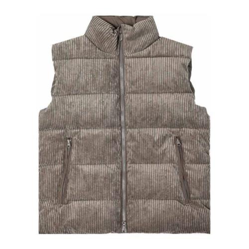 Herre Puffer Jakke Euryops Mud Grey