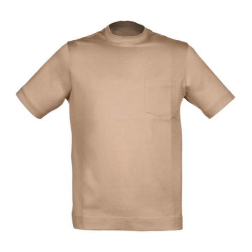 Jersey Lomme T-Shirt i Fango