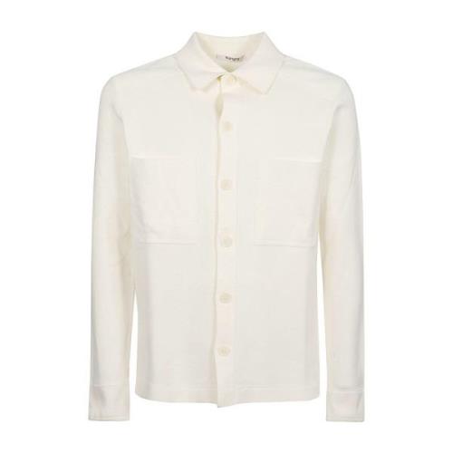 Klassisk hvid bomuldsskjorte