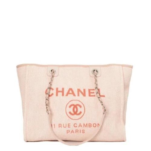 Pre-owned Canvas chanel-tasker