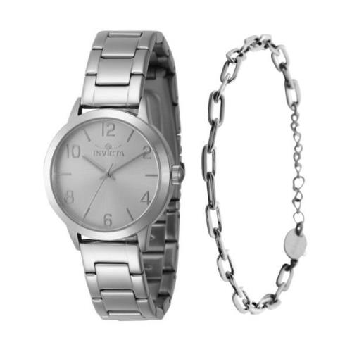 Wildflower 47270 Women's Quartz Watch - 34mm - with matching bracelet