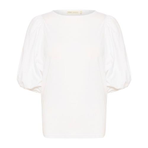 Inwear Envaiw Tshirt Toppe & T-Shirts 30109385 Pure White