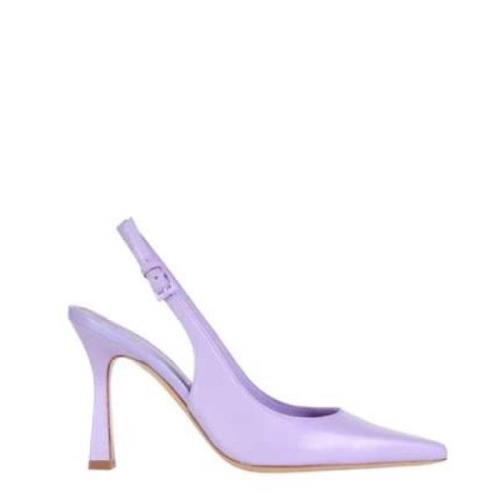 Glicine Læder Slingback