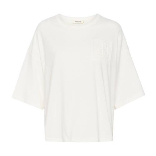 Soaked In Luxury Slemilia Tee Toppe & T-Shirts 30407472 Broken White