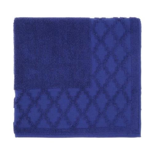 Elektrisk blå Terry klud håndklæde sæt