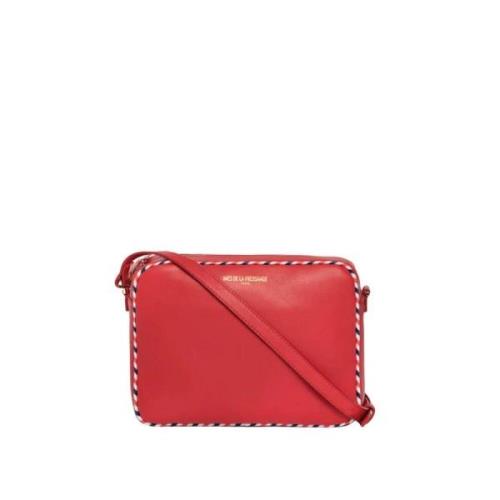 Marcia rød lædertaske