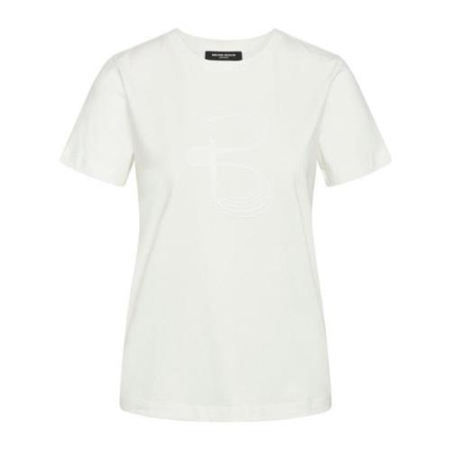 Bruuns Bazaar Women Alnusbbruba Tee Toppe & T-Shirts Bbw4000 White