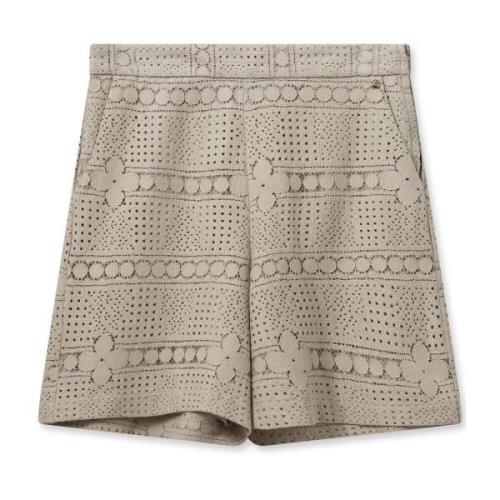 Mos Mosh Mmveia Ellinor Shorts Shorts & Knickers 162700 Cement