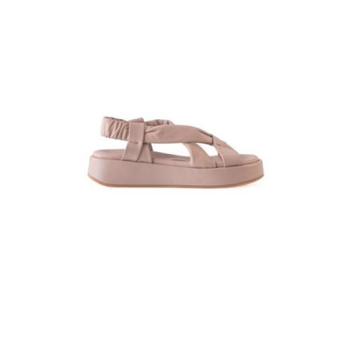 Suro, pink lædersandal