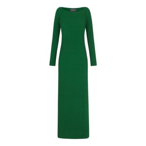Sammy, lang emerald grøn kjole