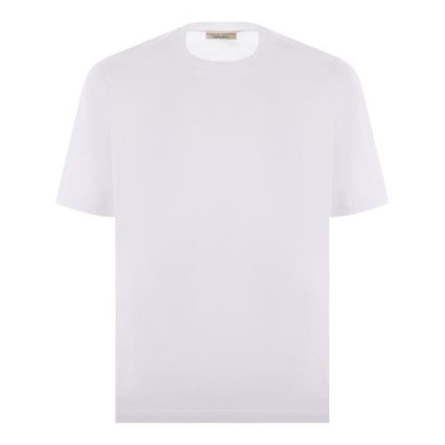 Hvid Bomuld T-shirt og Polo
