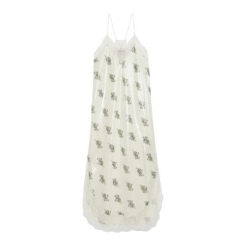 Ristyl Sequin Dress Offwhite