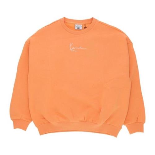 Orange Diner Crewneck Sweatshirt Streetwear