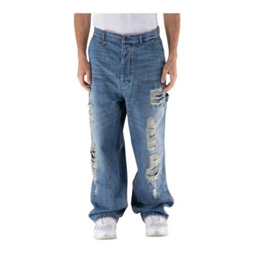 Løstsiddende Denim Jeans