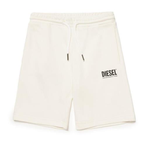 Fleece shorts med logo