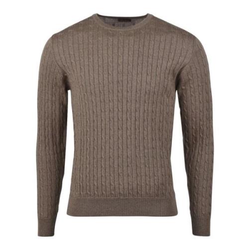 Merino Wool Cable Strik Sweater