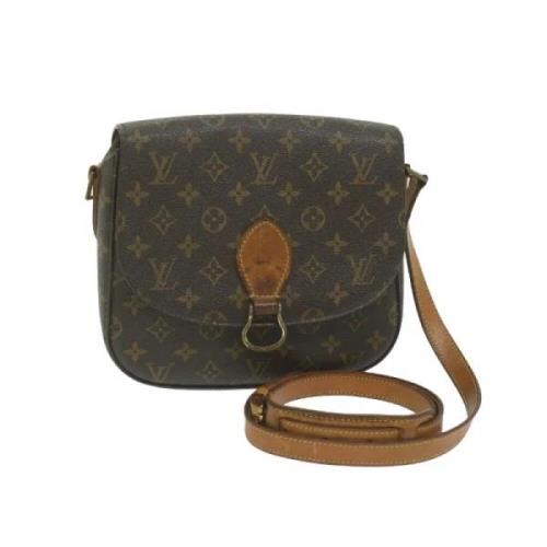 Pre-owned Coated canvas louis-vuitton-tasker