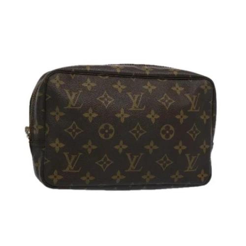 Pre-owned Canvas louis-vuitton-tasker