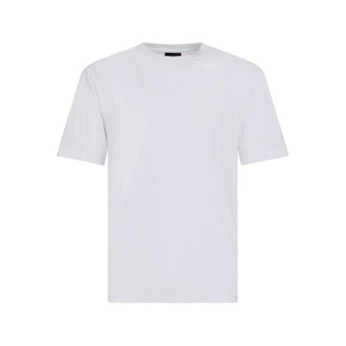 Hvid Crew Neck T-shirt Polos