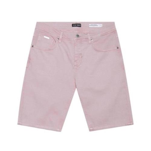 Denim Shorts Dusty Pink Stilfuld Model