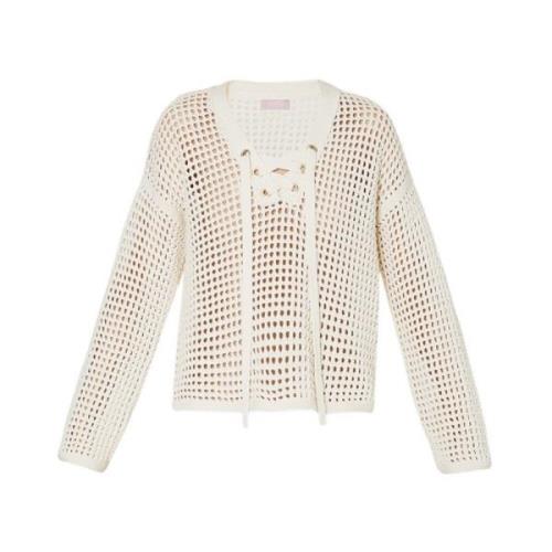 Luksus Sweater Bianco Lan