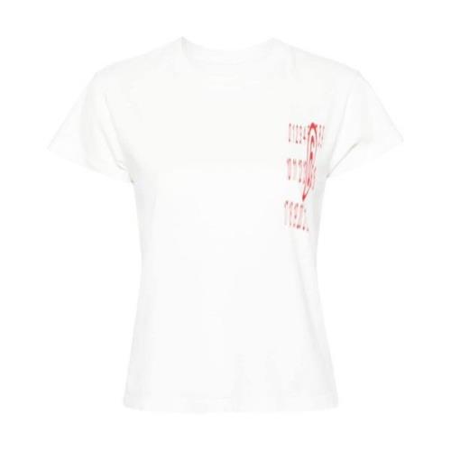 Hvide T-shirts og Polos med Signaturprint