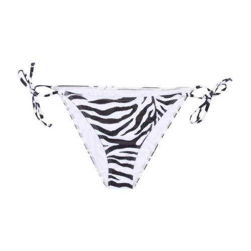 Hvid Tiger Bikini Bund Tilbehør