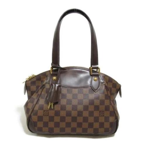 Pre-owned Canvas louis-vuitton-tasker