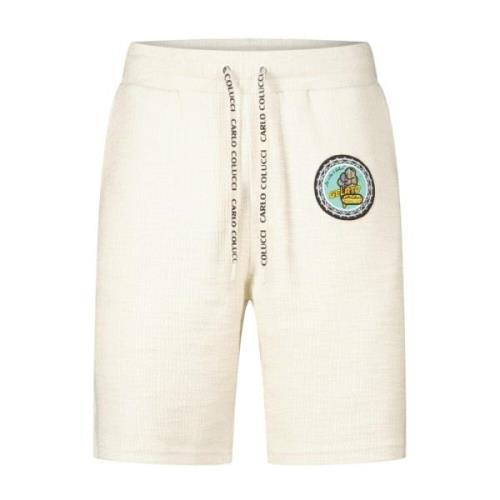 Teksturerede Bermuda Shorts