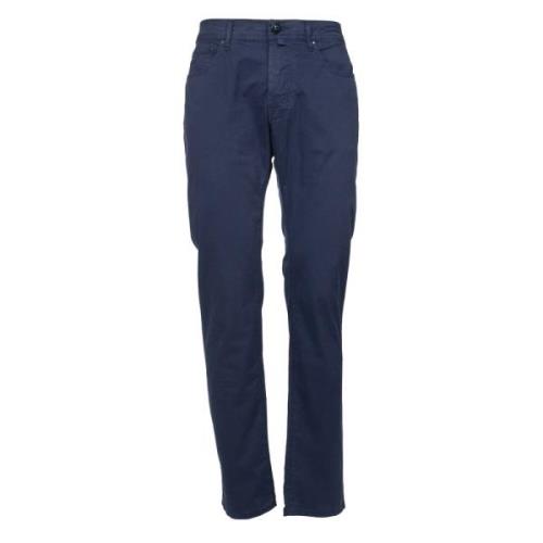 Slim Fit Jeans Bard med Palladium Finish