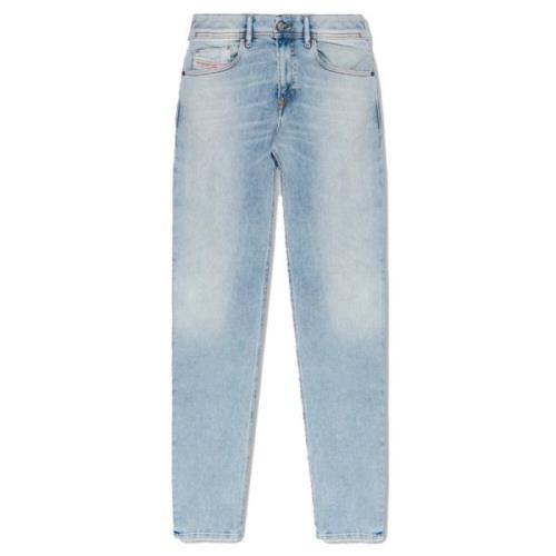 Lysblå Skinny Fit Denim Jeans