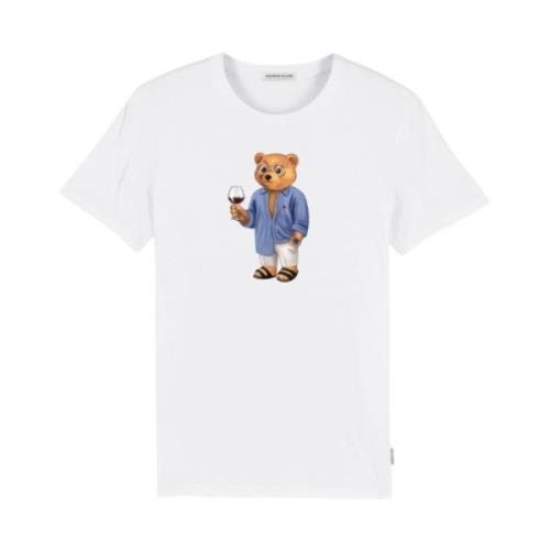 bomulds T-shirt med Filou Print