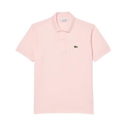 Rosa Polo Shirt Klassisk Bomuld