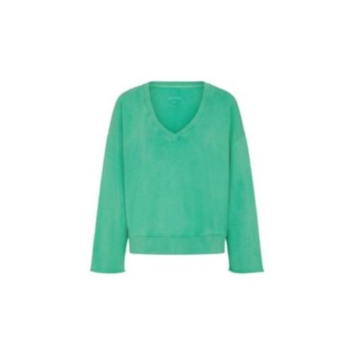 Grøn Mode Sweatshirt