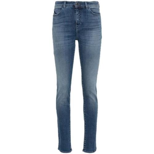 Klar Blå Skinny Denim Jeans