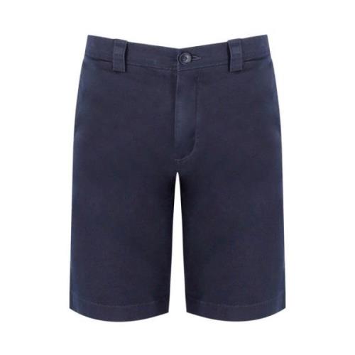 Blå Chino Bermuda Shorts