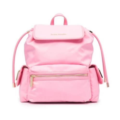 Pink Bucket Bag Backpack