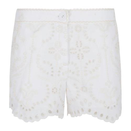 Hvide Shorts SS24 Kvinders Mode
