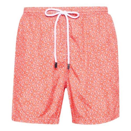 Polyester Badeshorts med sidelommer