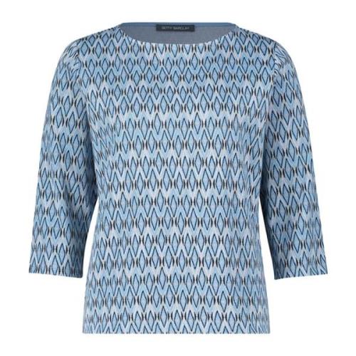 Jacquard Sweatshirt Moderne Look
