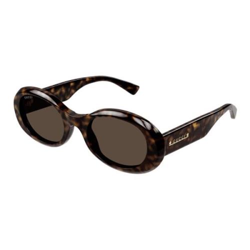 Stilfulde ovale solbriller GG1587S 002