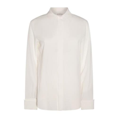 Hvid Skjorte Regular Fit Button-Down Krave