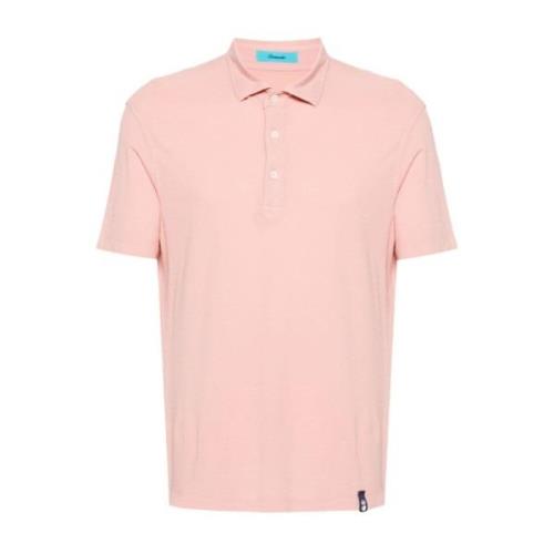Peach Pink Polo Shirt