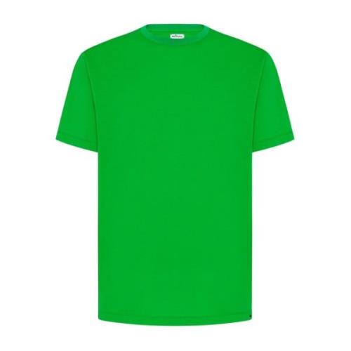 Grøn Bomulds T-Shirt Milano Stil