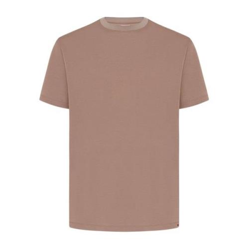 Blød Duegrå Bomulds T-Shirt