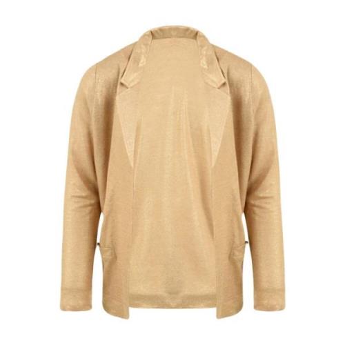 Beige Cardigan Sweater Model MAYAR