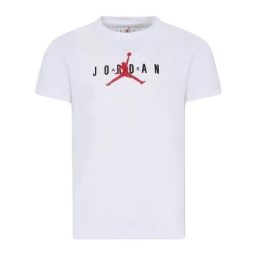 Hvid T-shirt med ikonisk logo